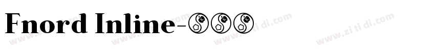 Fnord Inline字体转换